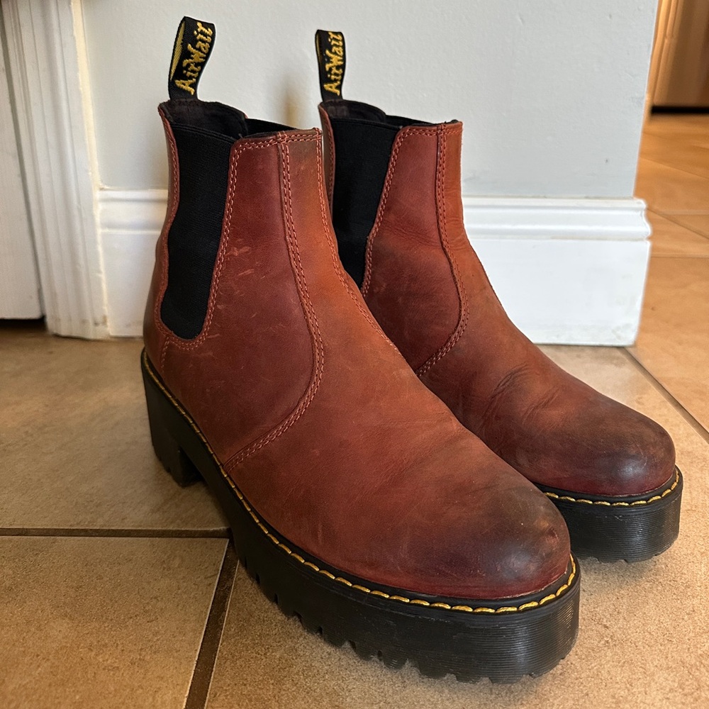 Dr. Martens Rometty Wyoming Platform Chelsea Boots